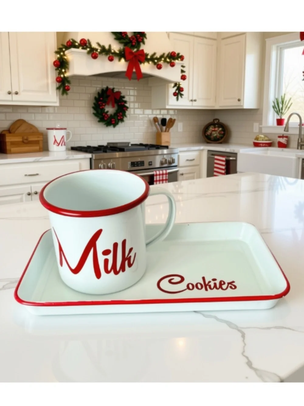 2-Piece Milk & Cookies Set